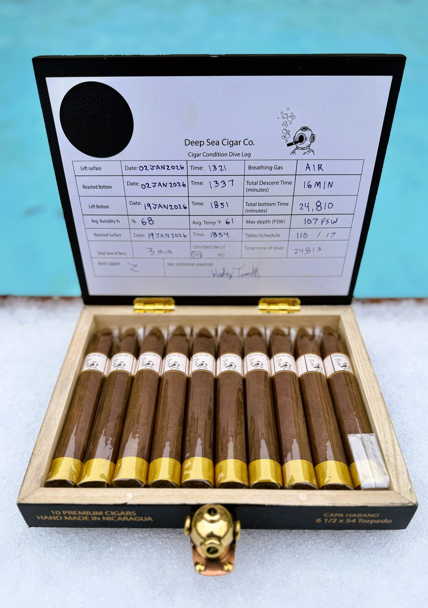 Mark V (mark 5 ) torpedo 6.5 x 54, 10 count box